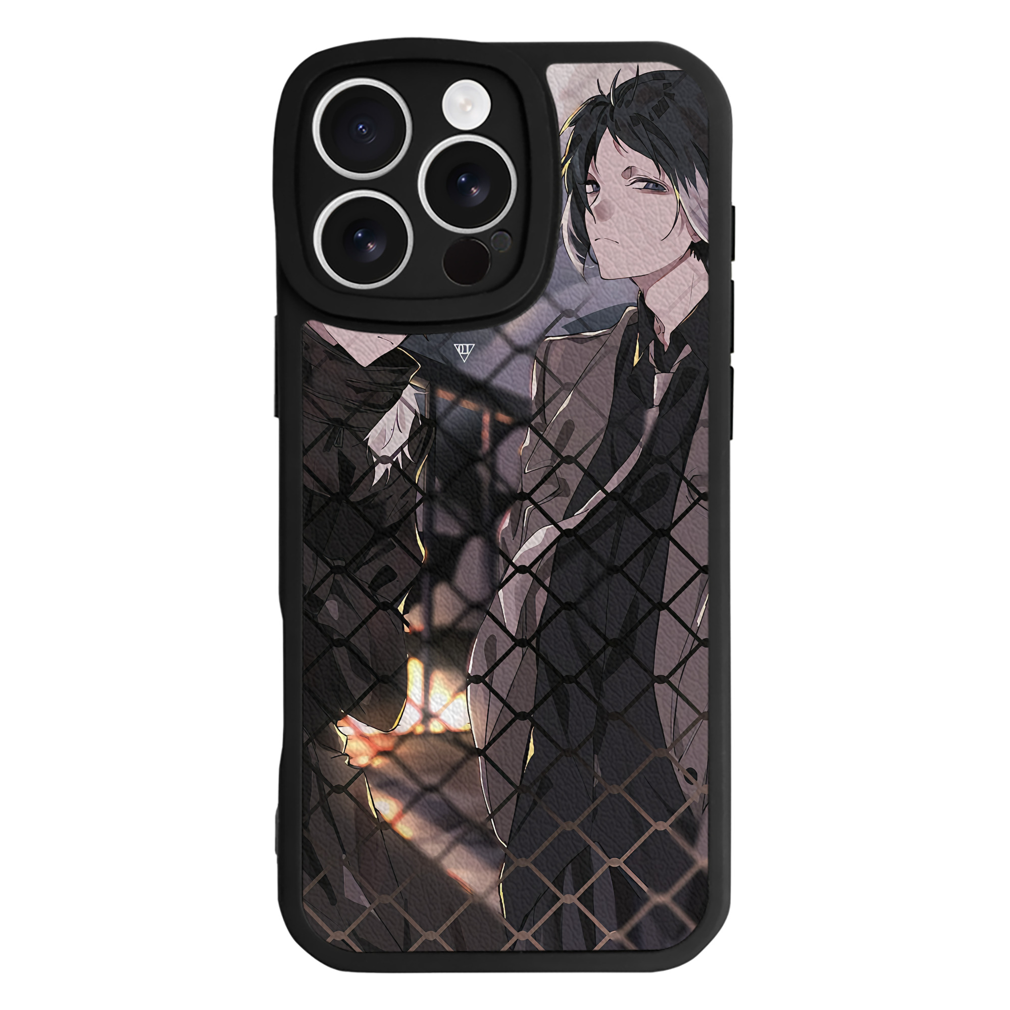 （画像用） 文豪ストレイドッグス Bungo Stray Dogs 【iPhone 16シリーズ対応】シリコンスマホケース（レザー調） 材質：シリコン